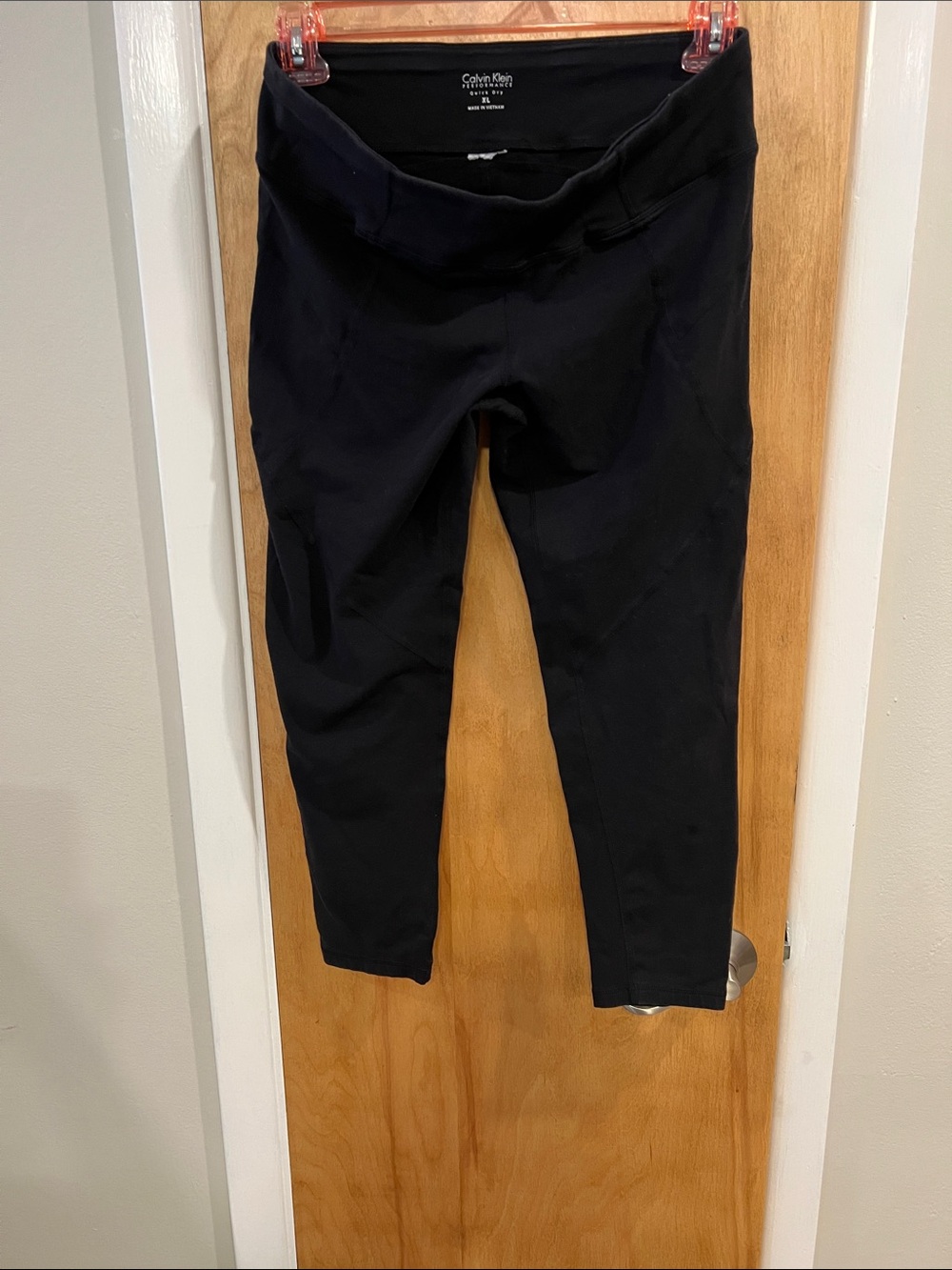Calvin Klein Black High-Rise Performance Leggings